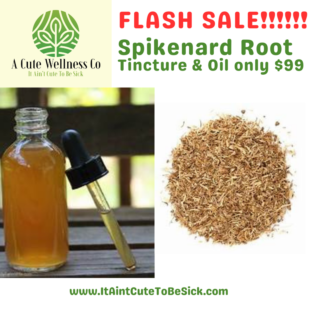 Spikenard Root Tincture and Oil Bundle for only $99